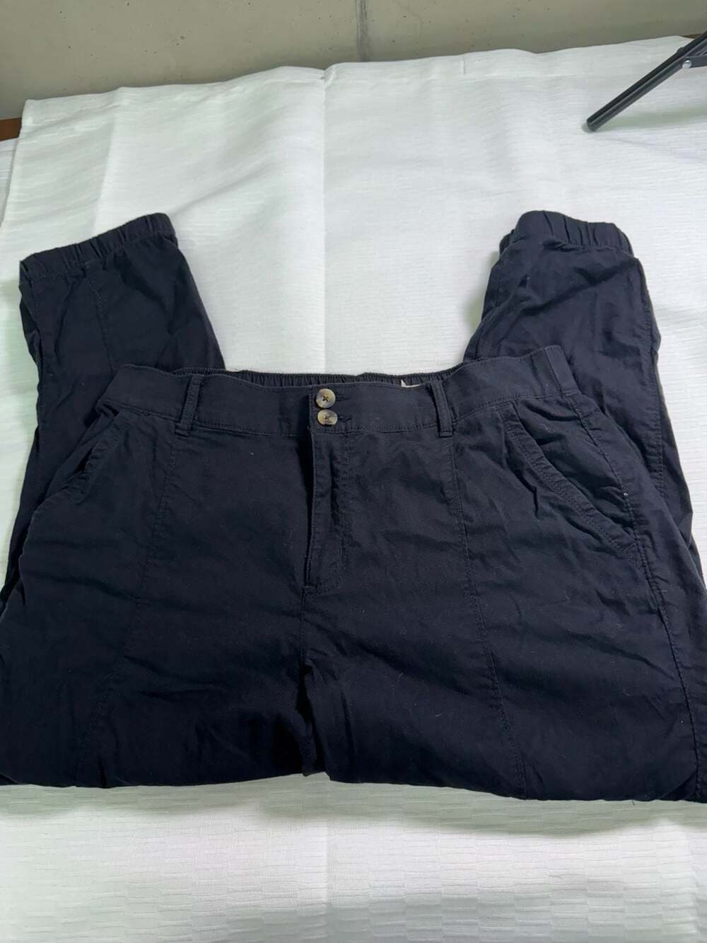 Sonoma Goods For Life Black Jogger Pants Size 14